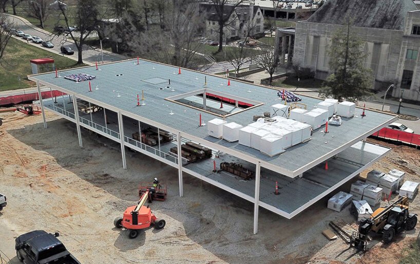 重新发现的密斯凡德罗设计正在印第安纳州建造