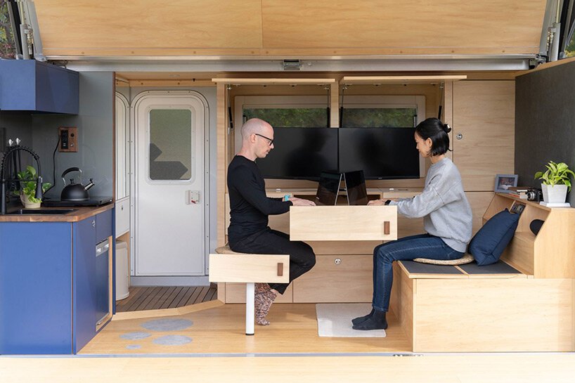 三菱“Nomad Pro Canter”卡车是数字游牧者的理想移动工作空间