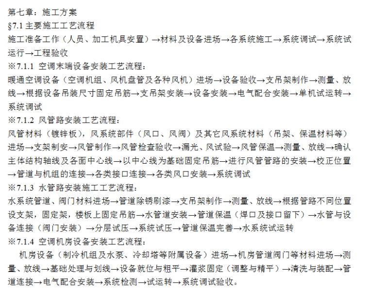 某综合办公楼中央空调系统安装调试施工组织