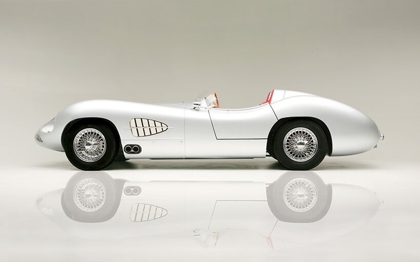 iconic 1957 aston martin DBR2 gets futuristic remake with lightweight carbon fiber body by rizk auto