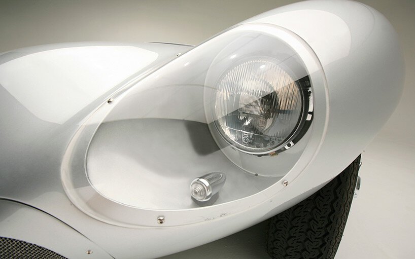 iconic 1957 aston martin DBR2 gets futuristic remake with lightweight carbon fiber body by rizk auto