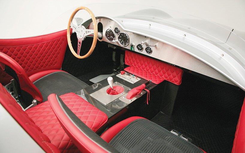 iconic 1957 aston martin DBR2 gets futuristic remake with lightweight carbon fiber body by rizk auto
