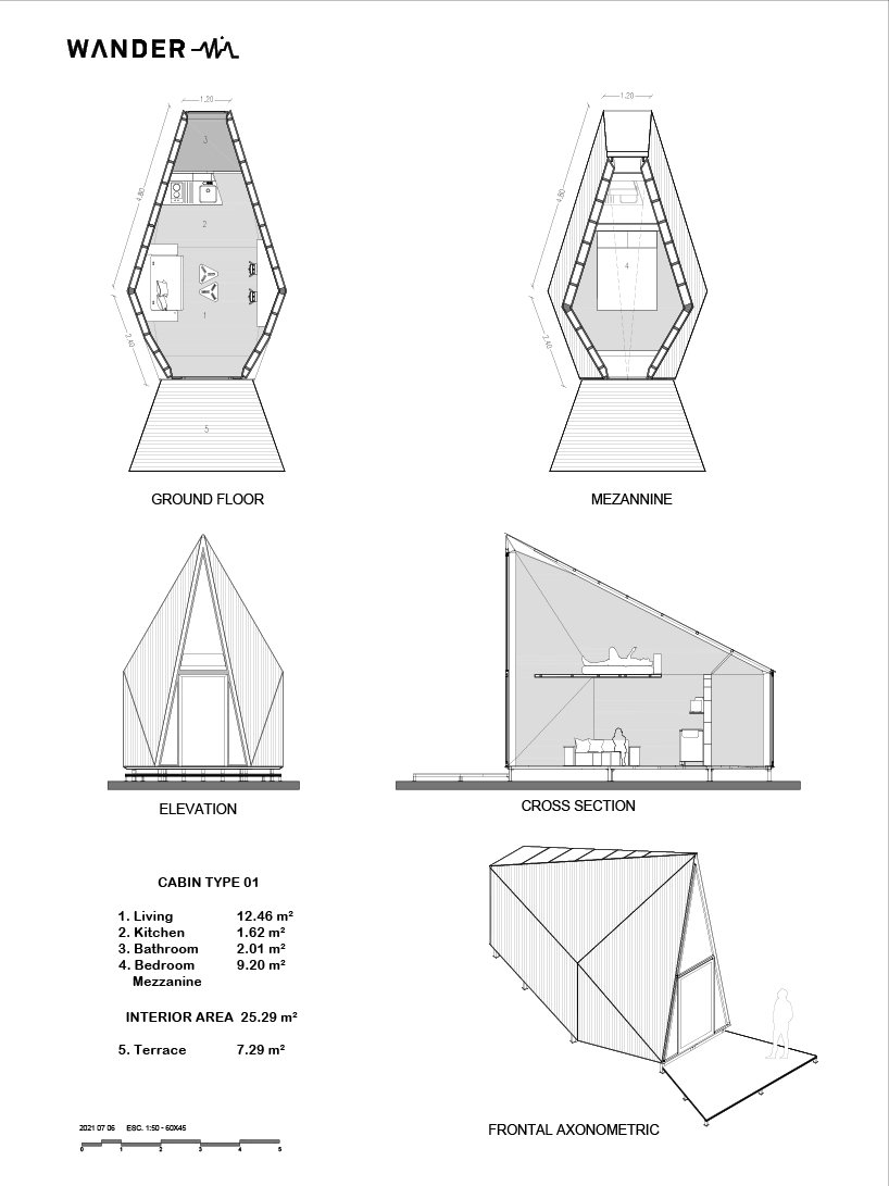 rojkind-arquitectos-prefab-pyramidal-getaway-cabins-mexico-designboom-t
