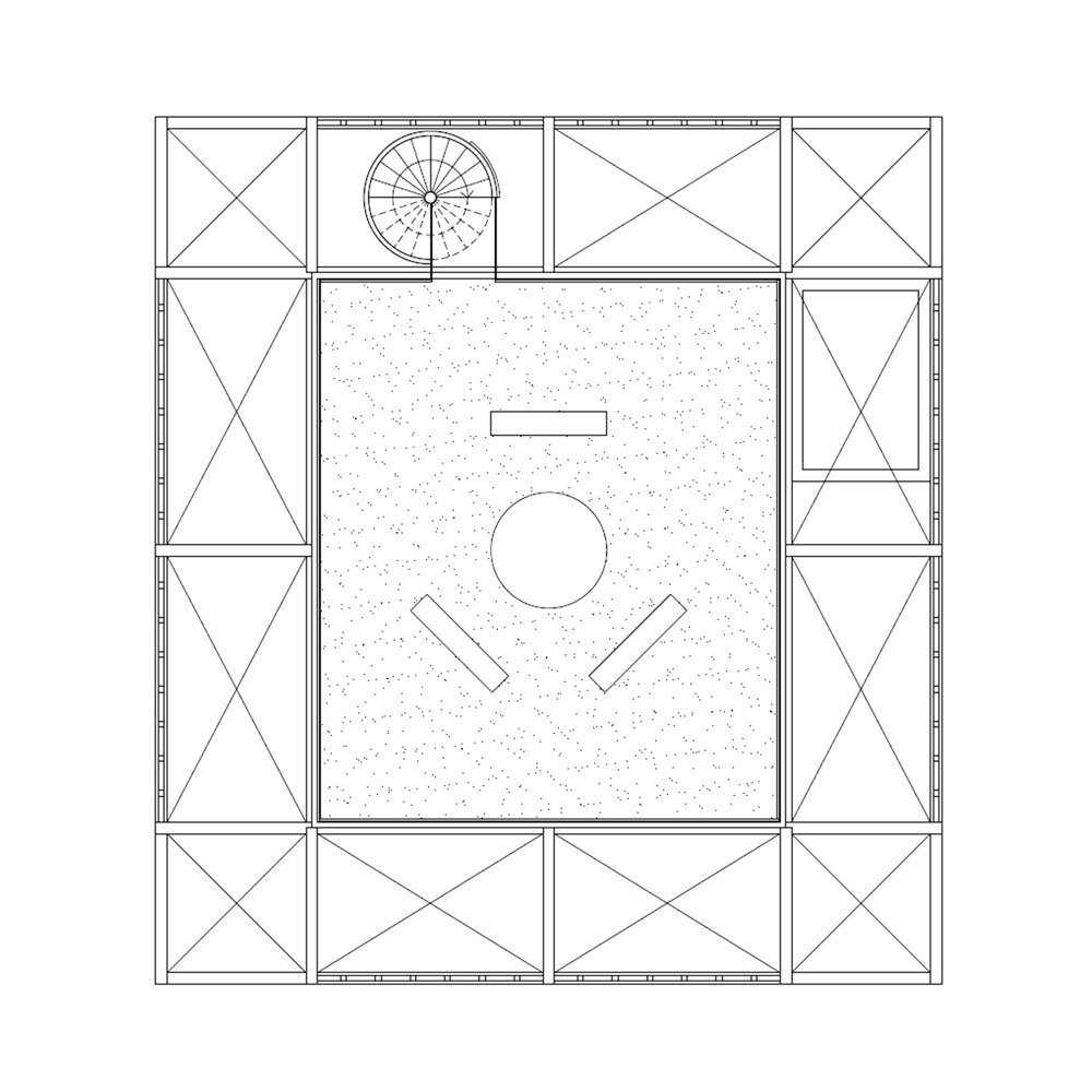 S-AR 将“casa cosmos”沉浸在墨西哥瓦哈卡海岸茂密的植被中 S-AR 将“casa cosmos”沉浸在墨西哥瓦哈卡海岸茂密的植被中