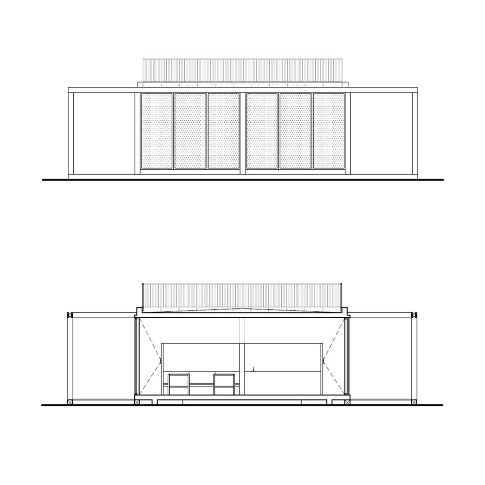 S-AR 将“casa cosmos”沉浸在墨西哥瓦哈卡海岸茂密的植被中 S-AR 将“casa cosmos”沉浸在墨西哥瓦哈卡海岸茂密的植被中