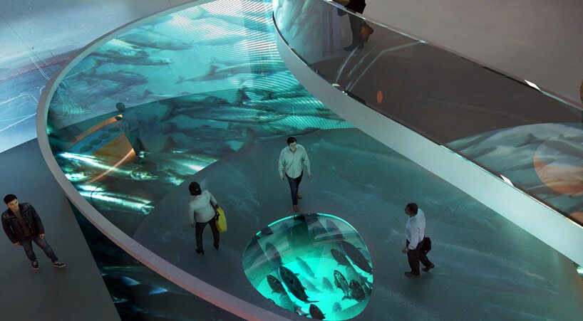 致力于水产养殖的浮动展览中心“鲑鱼眼”在挪威成形 致力于水产养殖的浮动展览中心“鲑鱼眼”在挪威成形