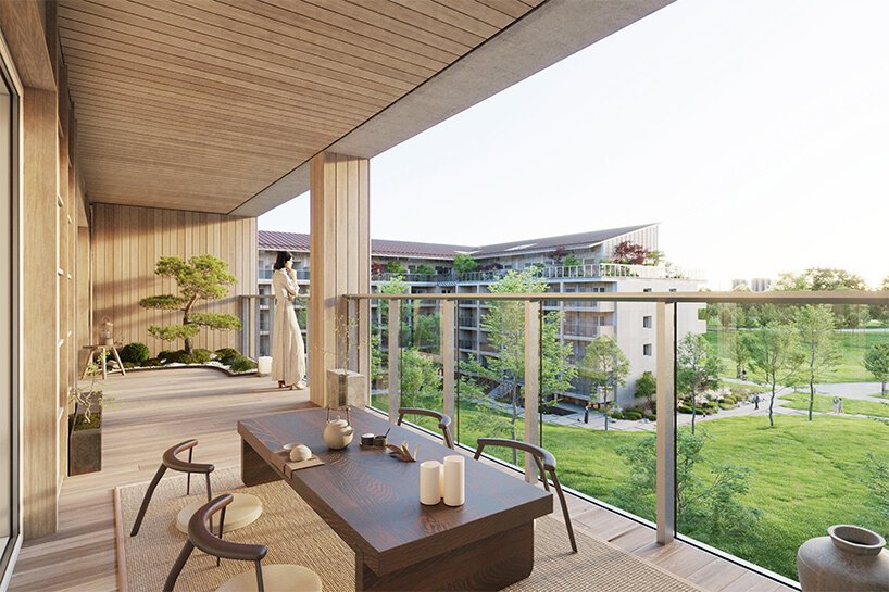 坂茂启动比利时第一座木制住宅塔 BAN 的施工 坂茂启动比利时第一座木制住宅塔 BAN 的施工