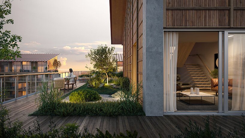 坂茂启动比利时第一座木制住宅塔 BAN 的施工 坂茂启动比利时第一座木制住宅塔 BAN 的施工