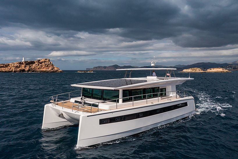 silent 60 solar electric catamaran with kite wing is new step for green yachts 3