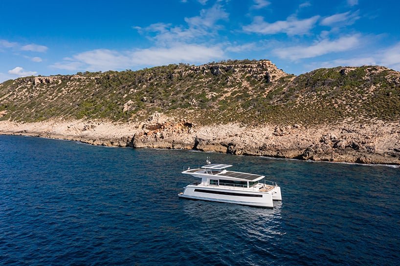 silent 60 solar electric catamaran with kite wing is new step for green yachts 3