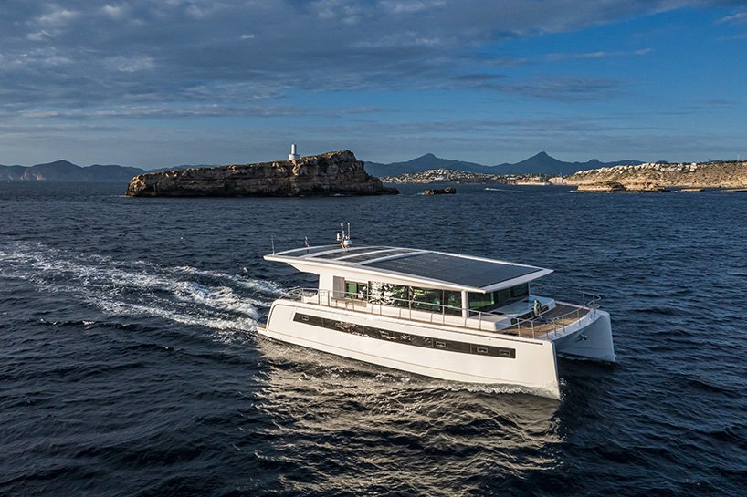 silent 60 solar electric catamaran with kite wing is new step for green yachts 3
