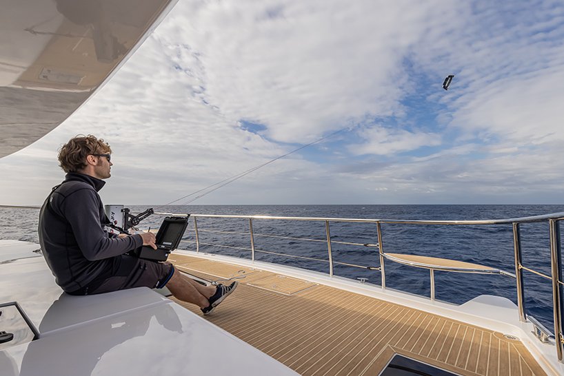 silent 60 solar electric catamaran with kite wing is new step for green yachts 3