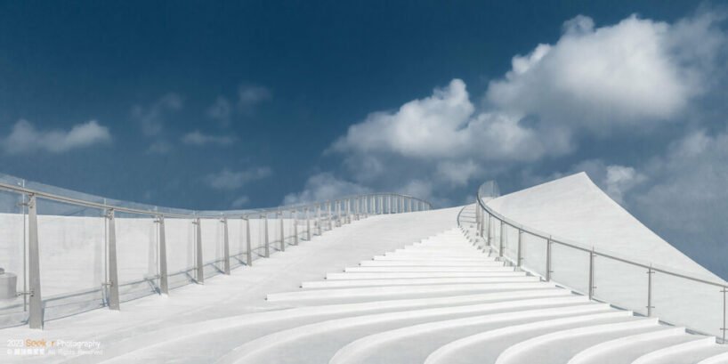 sou fujimoto’s‘sky mountain’curls up the coastal landscape of hainan province