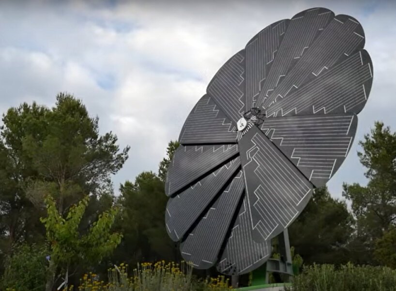 自清洁向日葵太阳能电池板发电量增加 40%