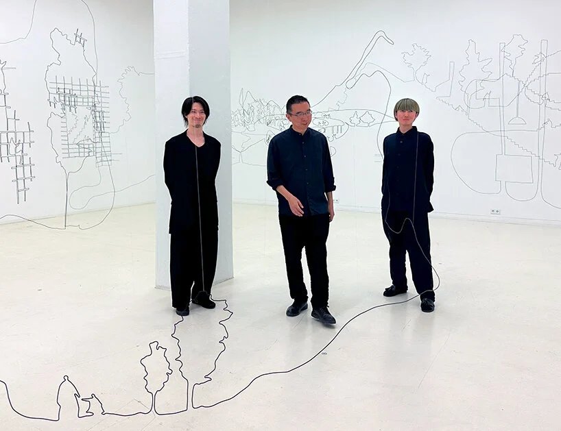 采访:藤本壮介在柏林的 aedes 用电线装置编织原始未来 采访:藤本壮介在柏林的 aedes 用电线装置编织原始未来