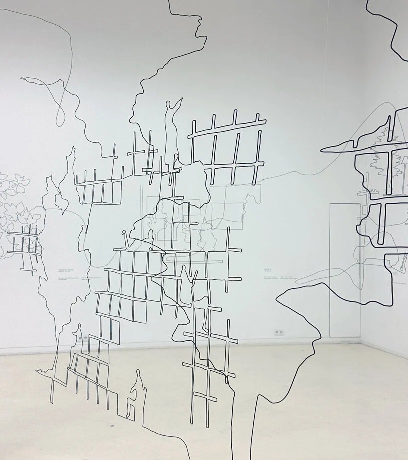 采访:藤本壮介在柏林的 aedes 用电线装置编织原始未来 采访:藤本壮介在柏林的 aedes 用电线装置编织原始未来