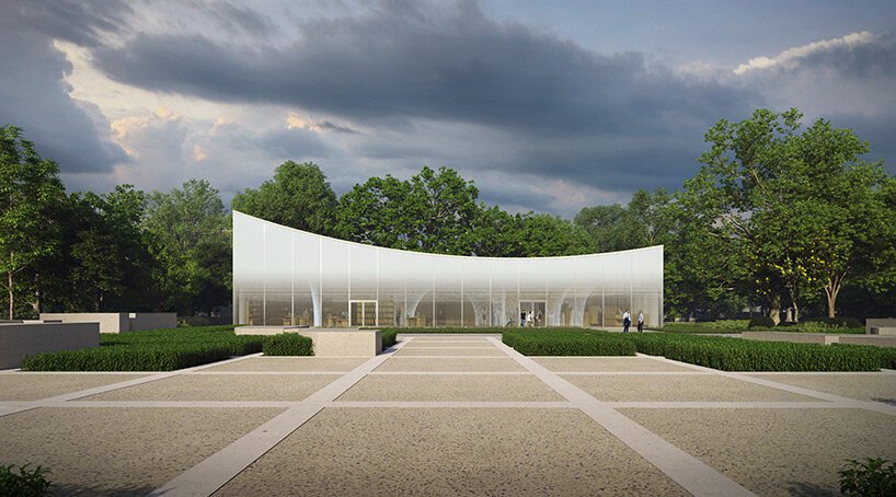 藤本壮介在法国兰斯推出梯度覆盖的废墟艺术馆