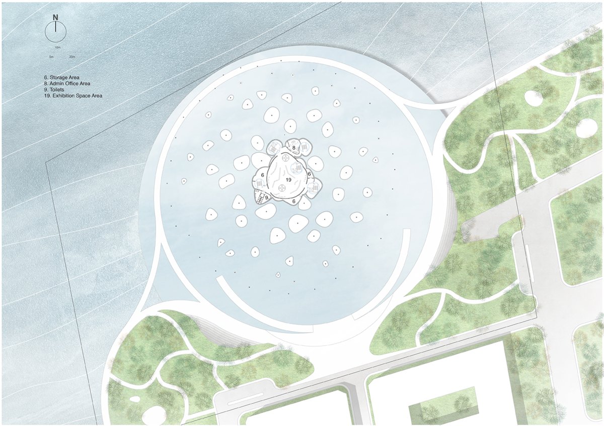 藤本壮介的空灵塔将在深圳前海湾上空漂浮 99 个“岛屿”