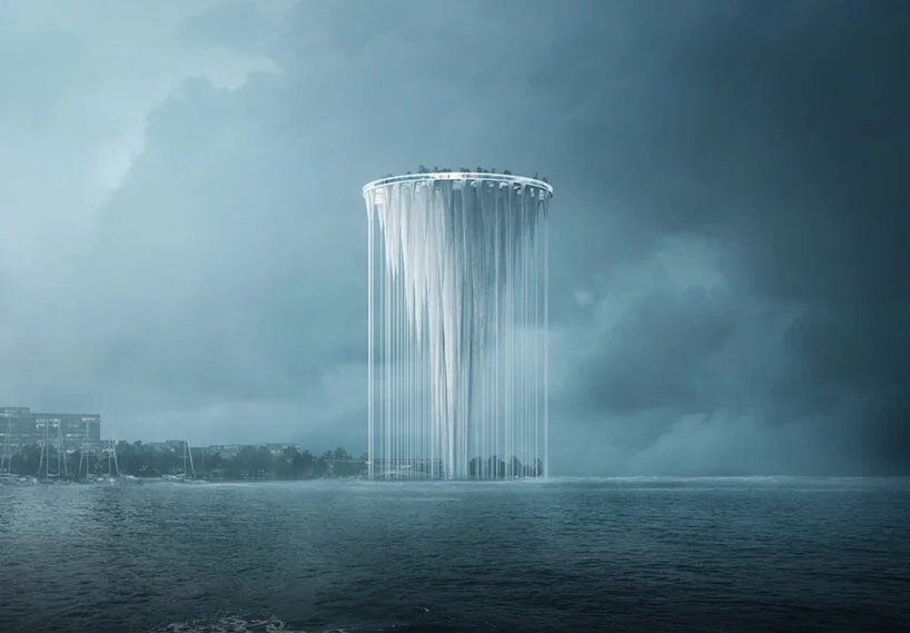 藤本壮介的空灵塔将在深圳前海湾上空漂浮 99 个“岛屿”