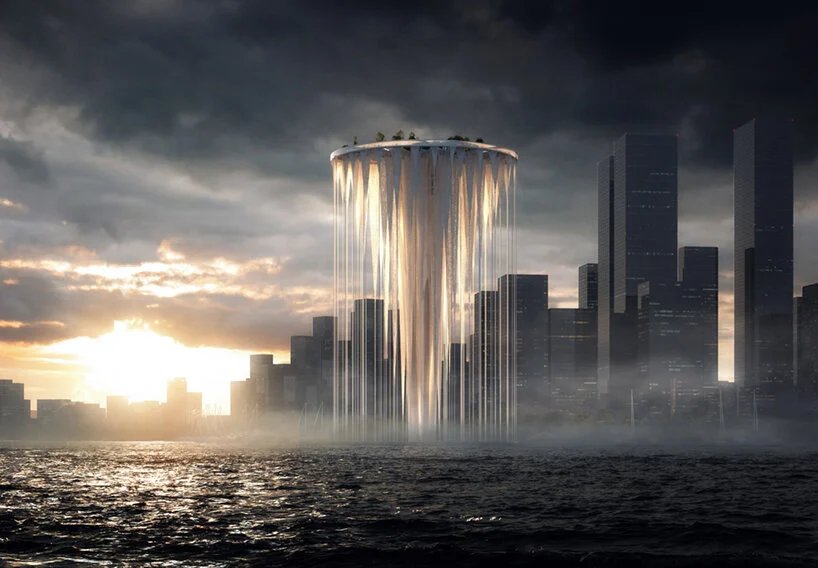 藤本壮介的空灵塔将在深圳前海湾上空漂浮 99 个“岛屿”