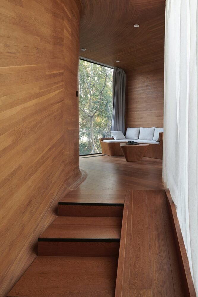 一群树枝状的小屋让居民更接近自然 一群树枝状的小屋让居民更接近自然