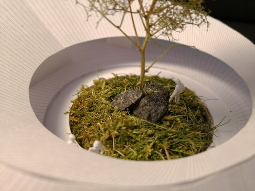 squareone 计划为丹麦的 sanderumgaard 花园设计带有开放式庭院的圆形凉亭