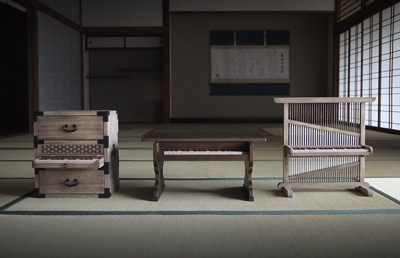雅马哈设计实验室将玩具钢琴重新打造为传统的日本家具 雅马哈设计实验室将玩具钢琴重新打造为传统的日本家具