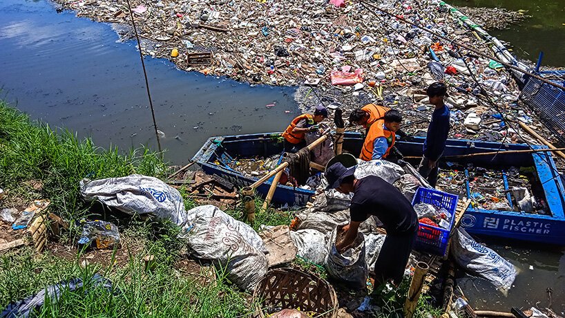 “trashboom”浮动屏障可防止大量塑料最终流入海洋 “trashboom”浮动屏障可防止大量塑料最终流入海洋