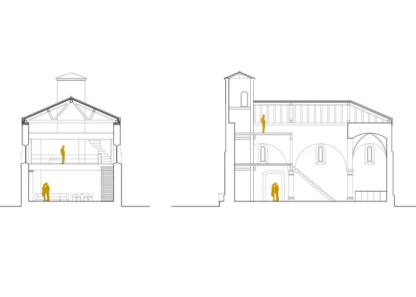 塔斯教堂对西班牙一座废弃的文艺复兴时期教堂进行了精心翻修