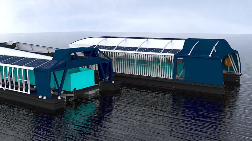 the ocean cleanup prepares production of floating garbage trucks to clean polluted rivers