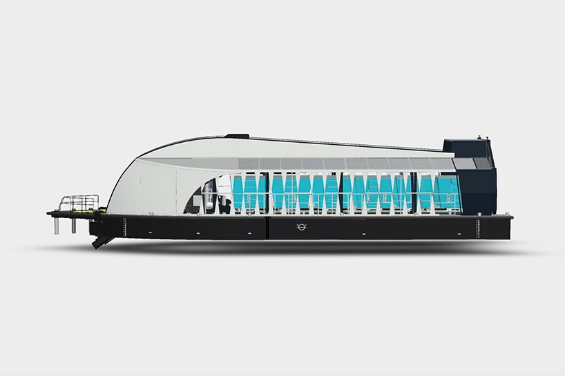 the ocean cleanup prepares production of floating garbage trucks to clean polluted rivers