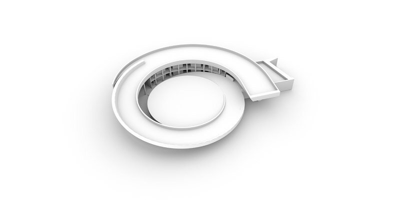 SYN 建筑事务所的发光天罡艺术中心呈现出单一的姿态曲线 SYN 建筑事务所的发光天罡艺术中心呈现出单一的姿态曲线