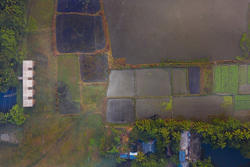 孟加拉国的这个餐厅亭由木头 + 竹子制成,适应季风季节 孟加拉国的这个餐厅亭由木头 + 竹子制成,适应季风季节