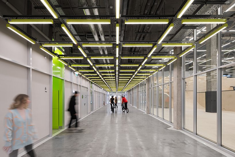uram plywood ocean metal point cloud spatial grid and concrete cave the biggest extreme park in europe is open 6