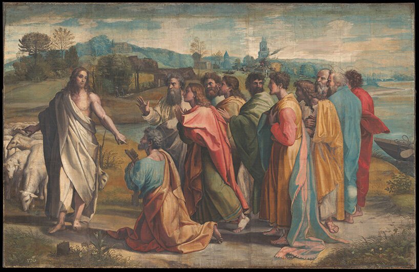 在这些超高分辨率图像中探索拉斐尔的西斯廷教堂漫画