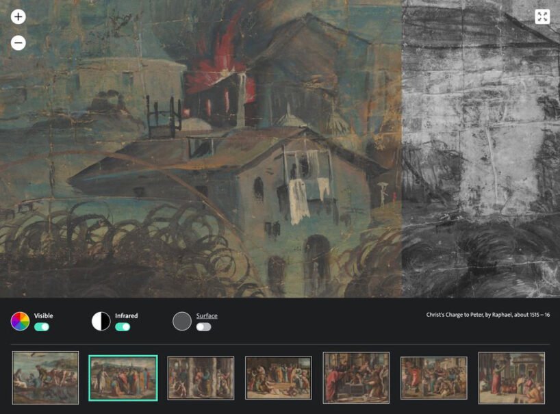 在这些超高分辨率图像中探索拉斐尔的西斯廷教堂漫画