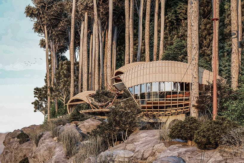veliz arquitecto envisions mountain-edge cocoon cabin retreat in cuba