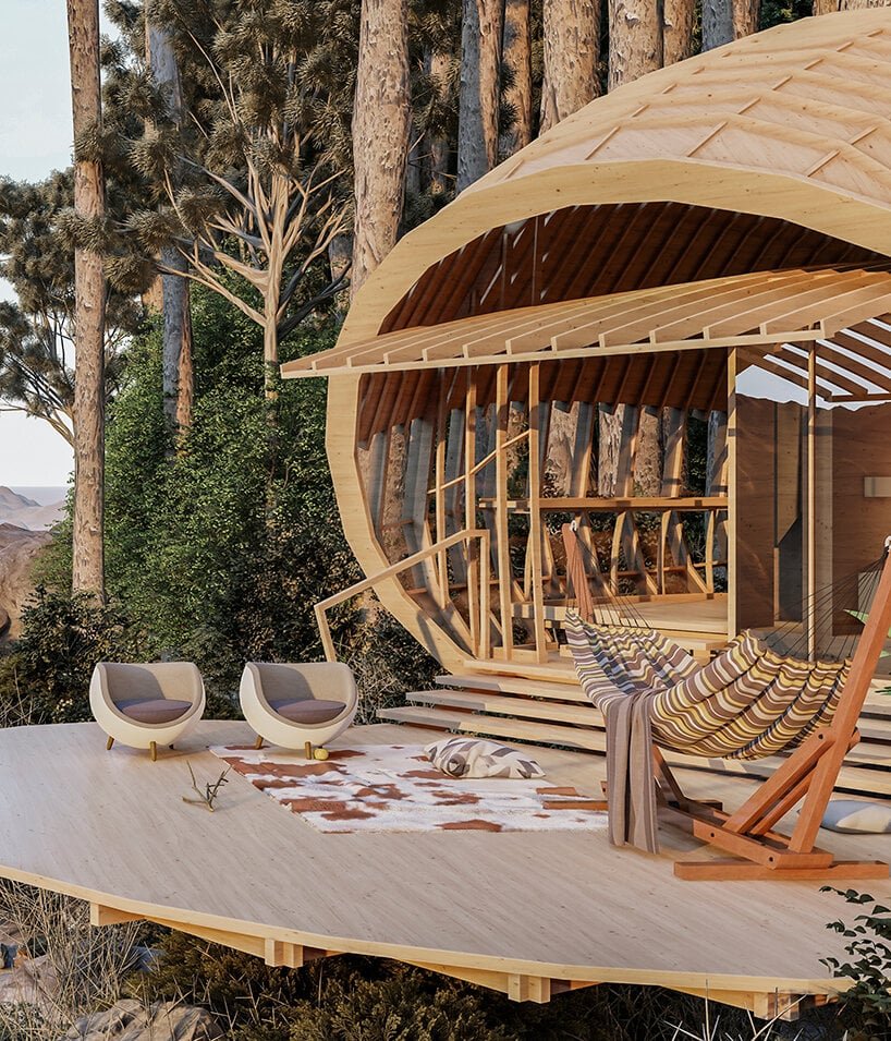 veliz arquitecto envisions mountain-edge cocoon cabin retreat in cuba