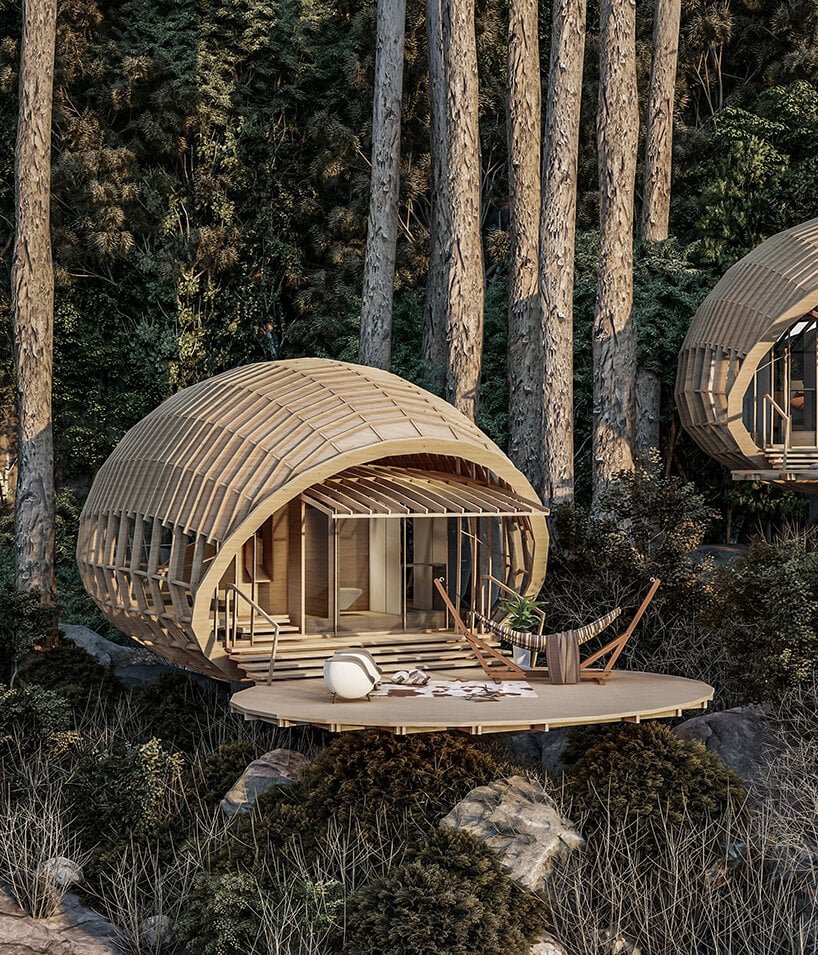 veliz arquitecto envisions mountain-edge cocoon cabin retreat in cuba