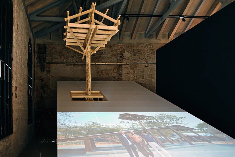 威尼斯双年展泰国馆研究大象和人类的共享建筑