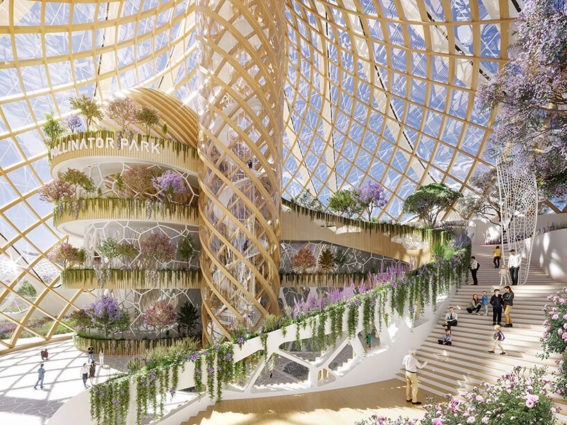 vincent callebaut pollinator park