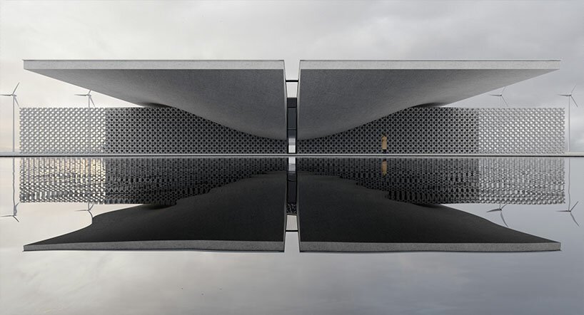 MAKHNO 工作室设想由可再生能源供电的现代化游客中心 MAKHNO 工作室设想由可再生能源供电的现代化游客中心