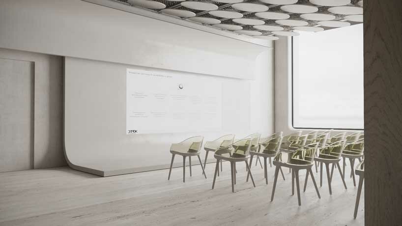 MAKHNO 工作室设想由可再生能源供电的现代化游客中心 MAKHNO 工作室设想由可再生能源供电的现代化游客中心