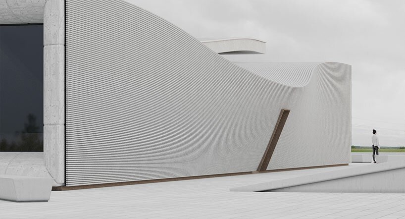 MAKHNO 工作室设想由可再生能源供电的现代化游客中心 MAKHNO 工作室设想由可再生能源供电的现代化游客中心