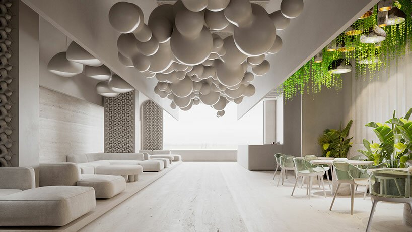 MAKHNO 工作室设想由可再生能源供电的现代化游客中心 MAKHNO 工作室设想由可再生能源供电的现代化游客中心