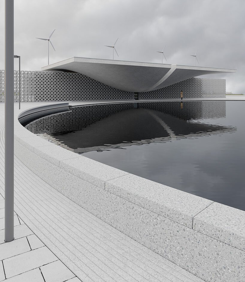 MAKHNO 工作室设想由可再生能源供电的现代化游客中心 MAKHNO 工作室设想由可再生能源供电的现代化游客中心