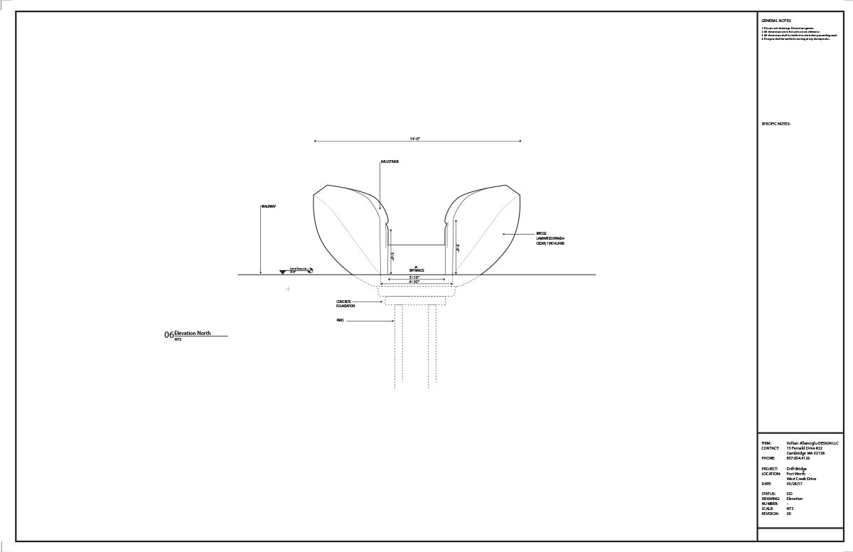 volkan alkanoglu 从造船业中汲取灵感，建造了起伏的木质“漂流”桥