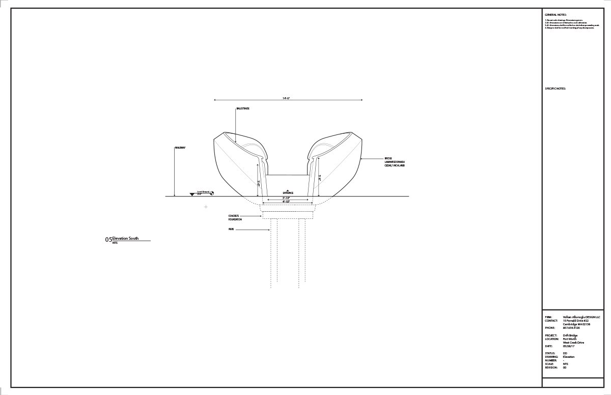 volkan alkanoglu 从造船业中汲取灵感，建造了起伏的木质“漂流”桥