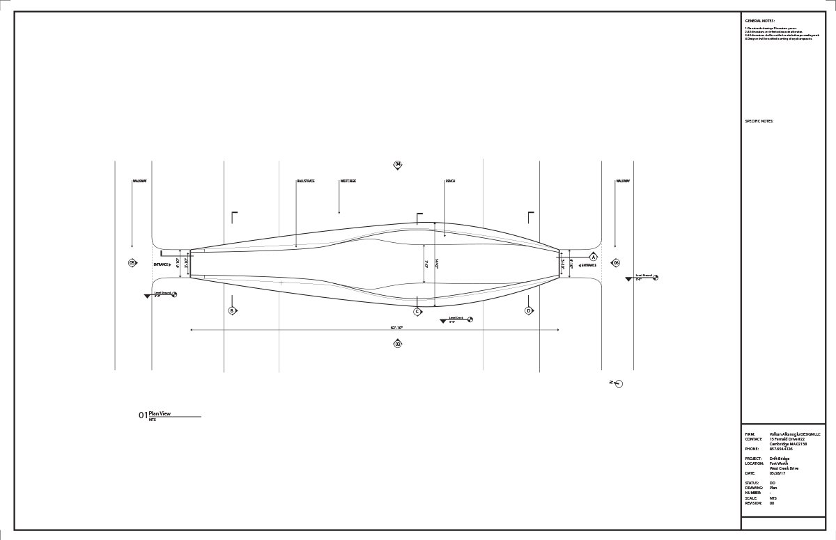 volkan alkanoglu 从造船业中汲取灵感，建造了起伏的木质“漂流”桥