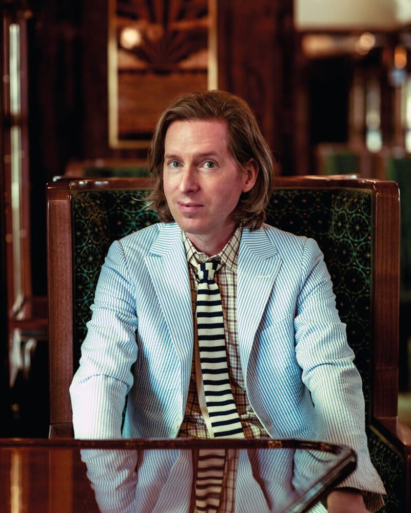 wes anderson revives 1950s train carriage inviting visitors into whimsical film sets